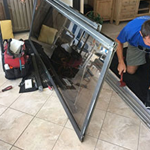 sliding glass door frame repair Marco Island